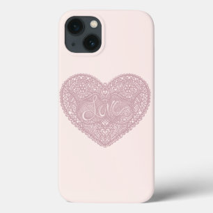 Love heart iPhone 13 case