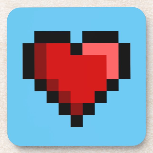 Love Heart Coaster (Front)