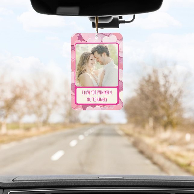 Love Heart Confetti When You're Hangry Air Freshener (Creator Uploaded)