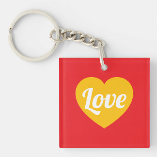 Love,heart,custom Keychain