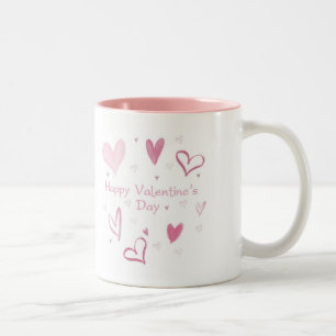 Love Heart Doodle Coffee Mug