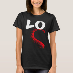 Love Heart half for Pair Couple  Combination T-Shirt