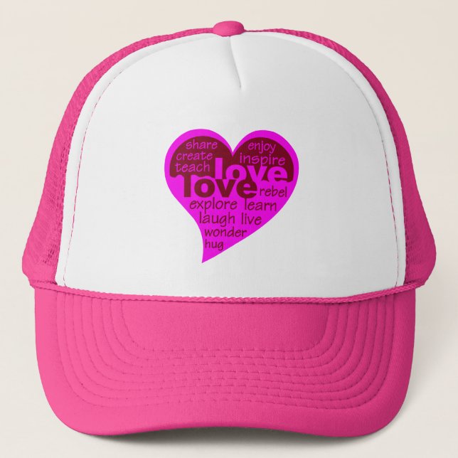 Love Heart hat (Front)