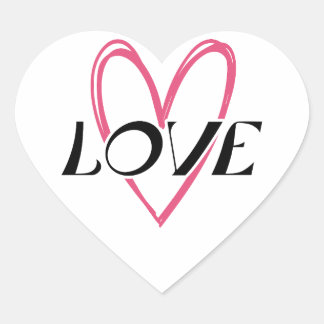 Love Heart Heart Sticker