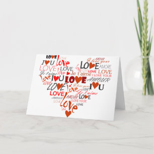 Love Heart Holiday Card