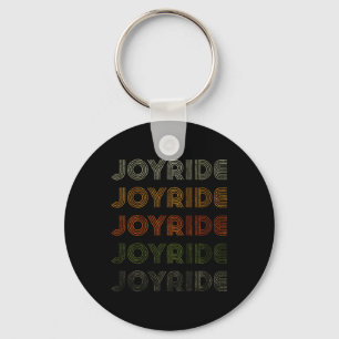 Love Heart Joyride Tee Grunge Vintage Style Black Keychain