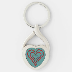 Love Heart Keychain