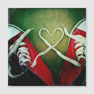 Love Heart Laces y2k – Red Sneaker Grunge 