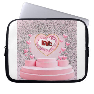 Love heart  laptop sleeve