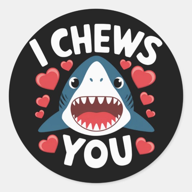 Love Heart Leopard Cute Valentine's Day  Classic Round Sticker (Front)