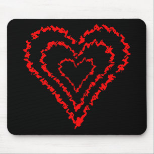Love Heart Mouse Pad