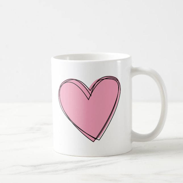 Love Heart Mug (Right)