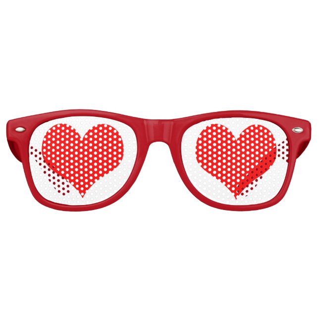 Love Heart Party Shades (Front)