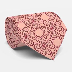 Love Heart Pattern Tie