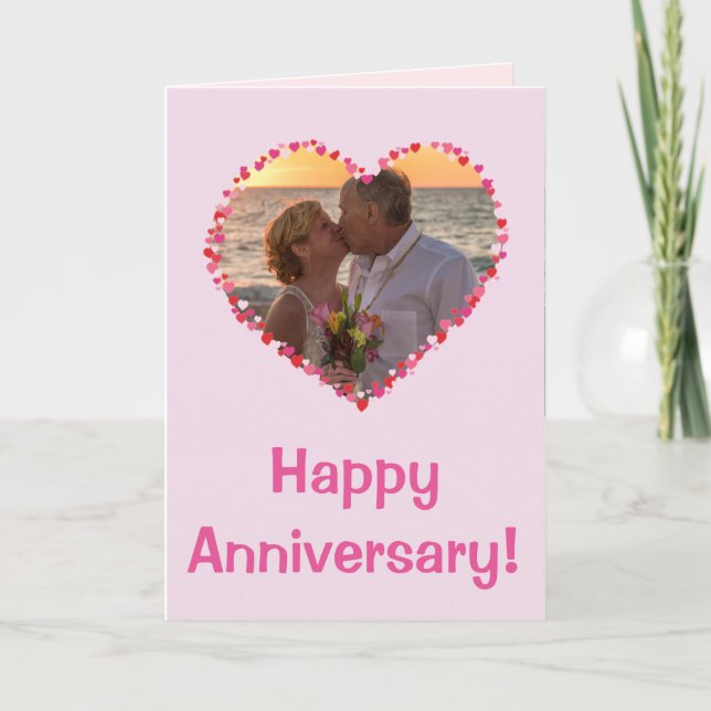 Love Heart Personalise Card (Front)