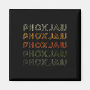 Love Heart Phoxjaw Tee Grunge Vintage Style Black Magnet