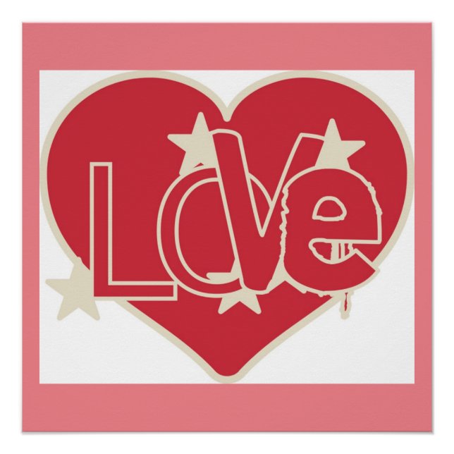 LOVE HEART POSTER (Front)