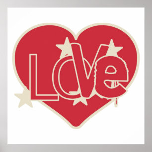 LOVE HEART POSTER