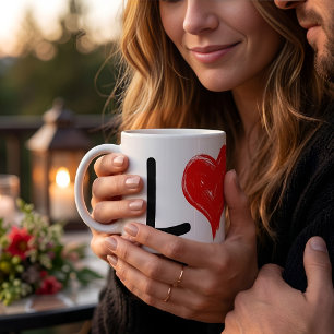 Love Heart Shape Mug
