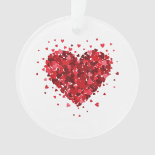 Love Heart Shirt For Womens Girls Boys Hearts Wome Ornament
