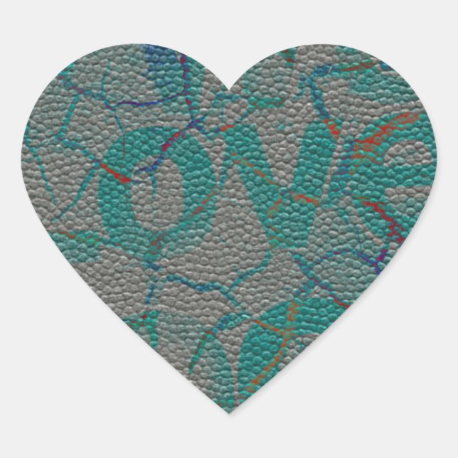 Love Heart Sticker (Front)