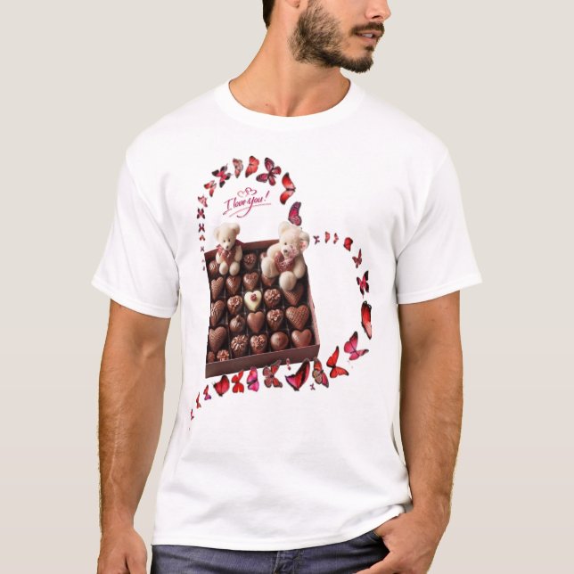 Love Heart  T-Shirt (Front)