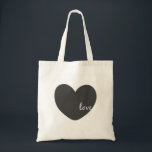 Love Heart Tote Bag<br><div class="desc">Carry your stuff in style with this cute love heart tote bag!</div>