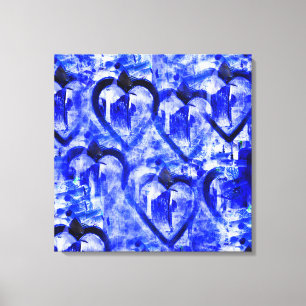 Love Hearts Canvas Print