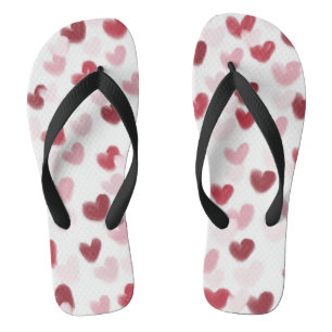 Love Hearts Flip Flops