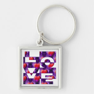 LOVE hearts Keychain