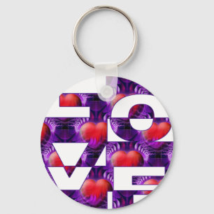 LOVE hearts Keychain