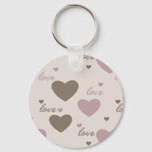 Love Hearts Keychain