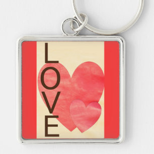 Love Hearts Keychain