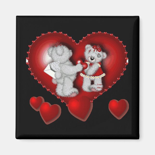 Love Hearts - Magnet (Front)