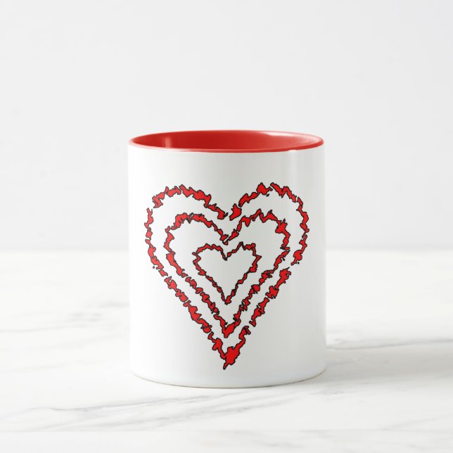 Love Hearts Mug (Center)