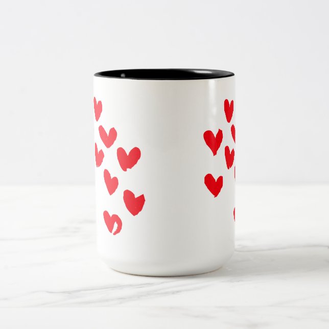 Love Hearts Mugs  (Center)