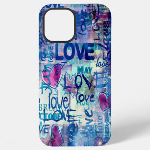Love, HEARTS, pattern       Case-Mate iPhone Case