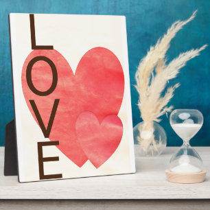 Love Hearts Plaque