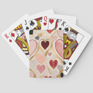 Love Hearts Playing Cards