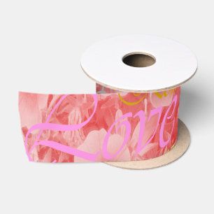 love + hearts, script + pattern, colour + decent, satin ribbon