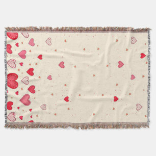 Love, Hearts, Valentines, Wedding - Blanket