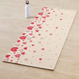 Love, Hearts, Valentines, Wedding - Yoga Mat