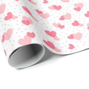 Love Hearts Wrapping Paper