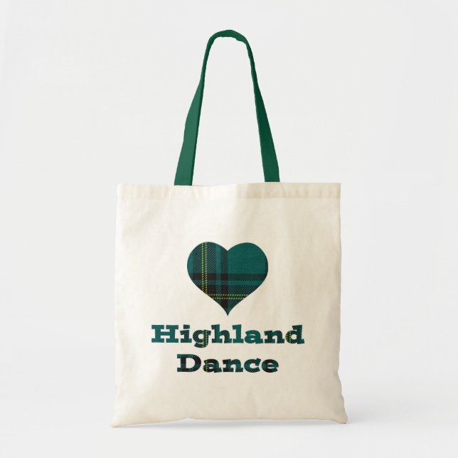 Love Highland Dance Tote Bag (Front)