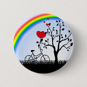 Love hill 2 inch round button