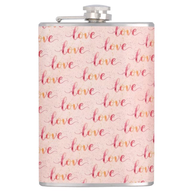 Love Hip Flask (Front)