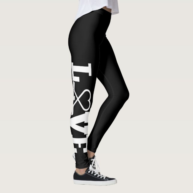 LOVE HOCKEY LEGGINGS (Right)
