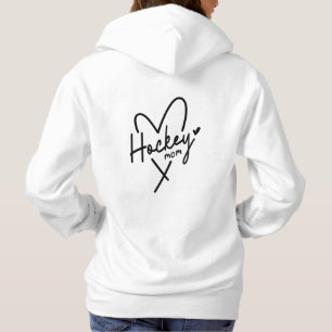 Love Hockey Mom Personalized Hoodie