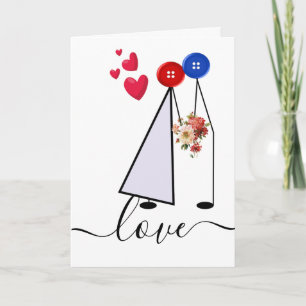 love holiday card