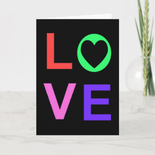Love Holiday Card